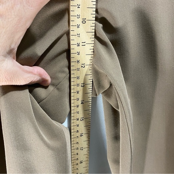 Coldwater creek beige women’s side zip trouser straight leg size 20 plus size - Picture 9 of 13